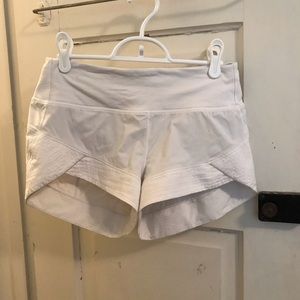 White Lululemon Shorts Size 4